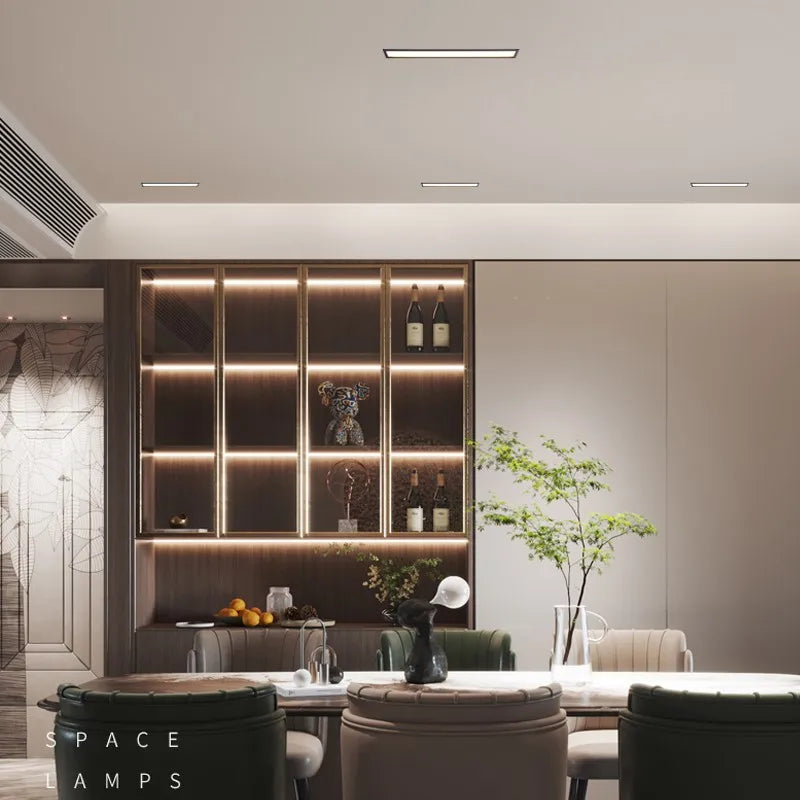 Spot led à intensité variable éclairage encastré créatif linéaire Galane Éclaircie - Une Ligne Élégante dans le Décor