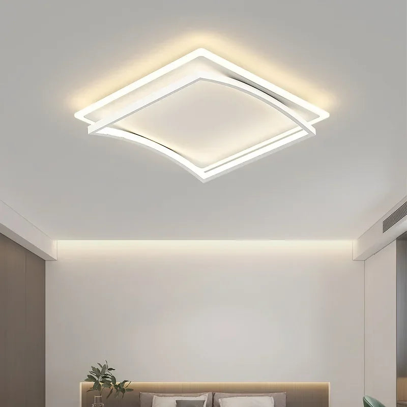 Plafonnier led moderne luminaire décoratif intérieur design élégant Honoré Éclaircie - Présence Moderne & Harmonie Intérieure