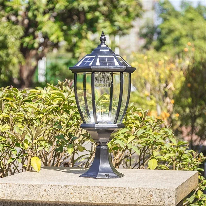 Applique murale — Solaire extérieure LED étanche pour jardin et cour