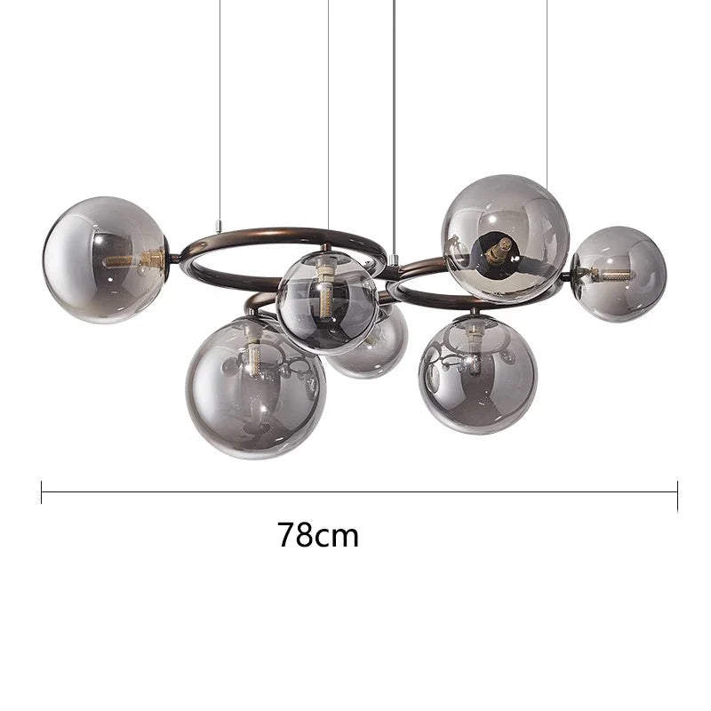 Plafonnier — De décoration nordique pour salle à manger lustre lampes suspendues lampes suspendues pour plafonnier éclairage intérieur