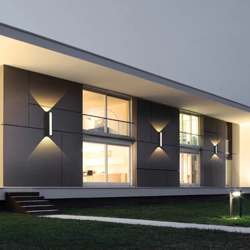 Applique murale — LED étanche design moderne pour intérieur et extérieur