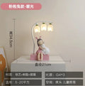 lampe de bureau pour enfants dessin animé lapin princesse mignon