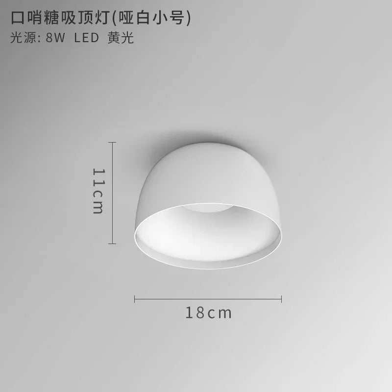 Plafonnier nordique led pour éclairage intérieur moderne Marcel Rivage - Simplicité du Design & Décor Raffiné