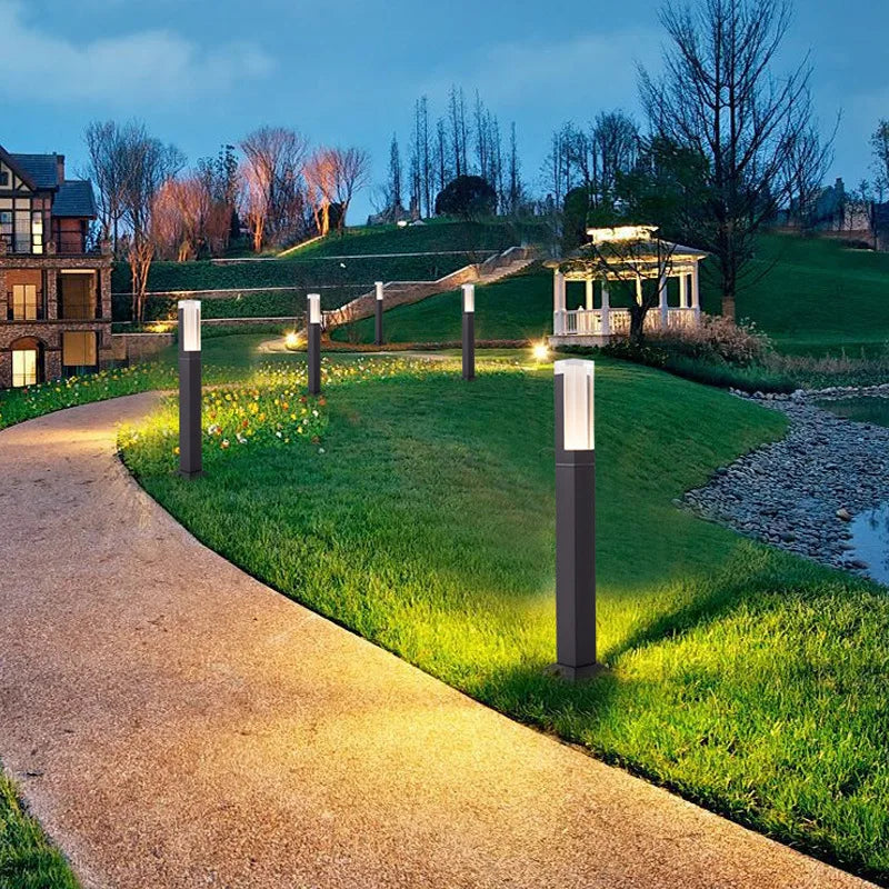 lampe extérieure étanche en aluminium pour jardin et paysage