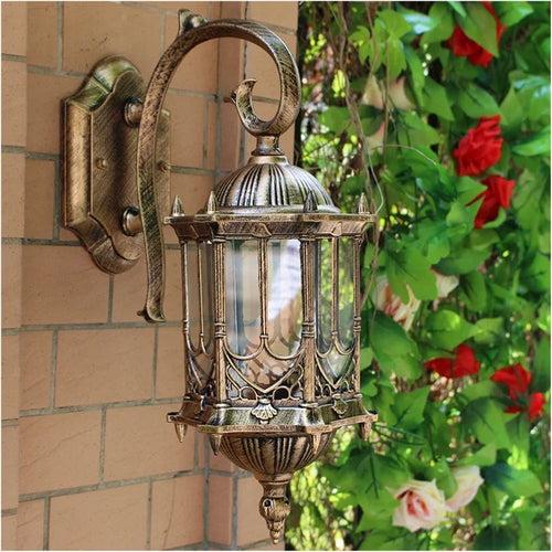 Applique murale — Extérieure rétro pour jardin et terrasse