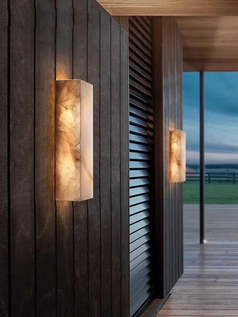 Applique murale — LED extérieur étanche tendance marbre naturel 2024
