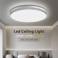Plafonnier — Rond ultra-mince LED moderne pour éclairage intérieur