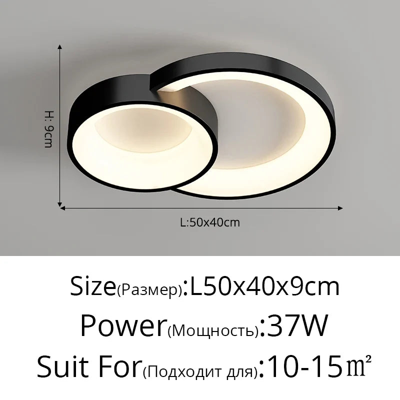 lampe led minimaliste moderne en forme de nuage