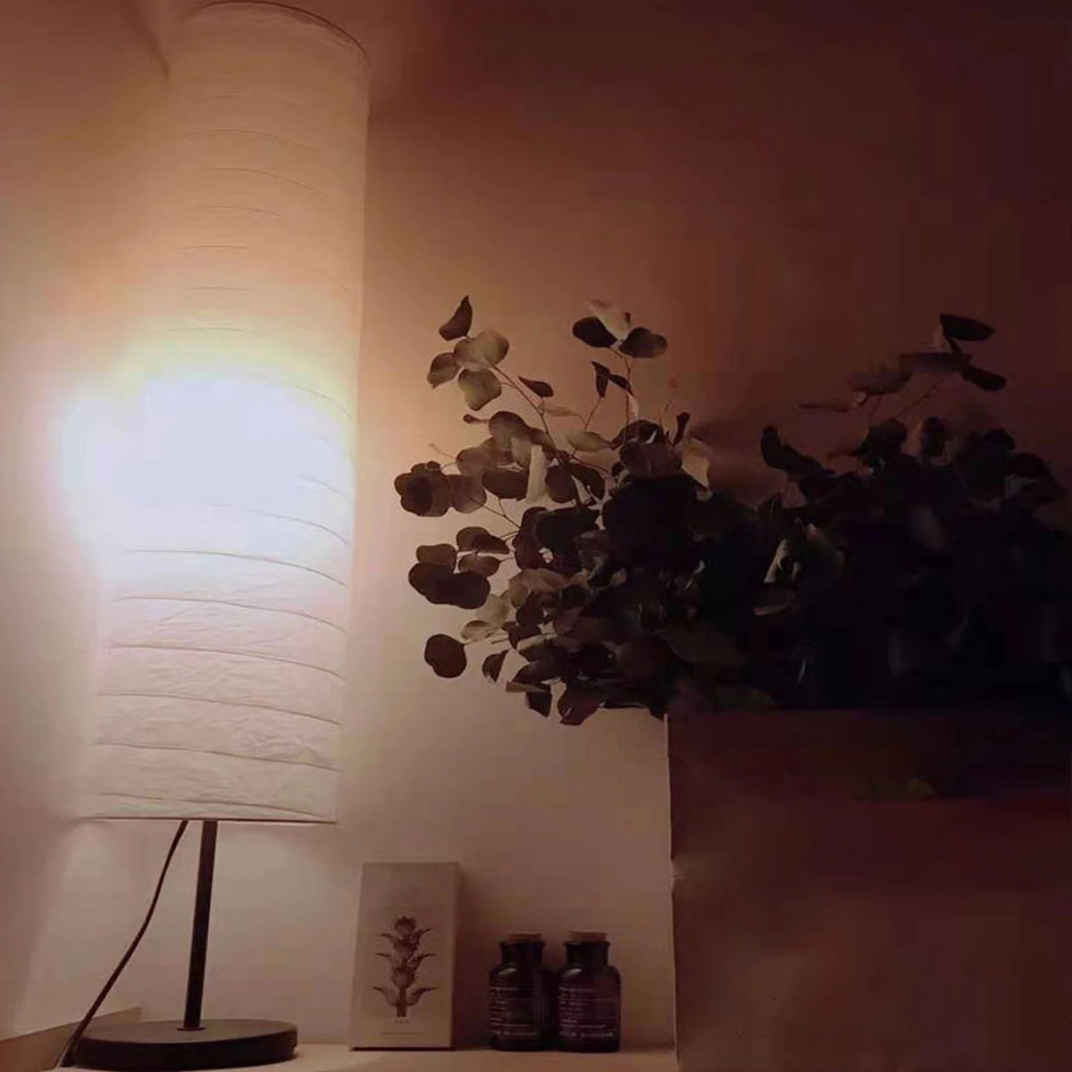 Abat-jour pour lampadaire en papier de riz de 94 cm – Nivéane