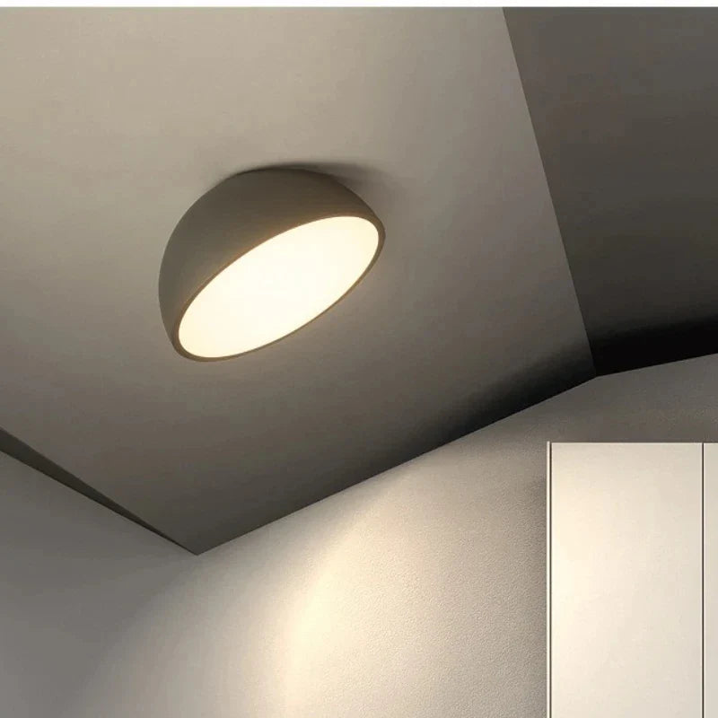 Plafonnier — Nordique moderne couloir escalier entrée Loft toit en pente lumières chambre étude éclairage mur télécommande LED
