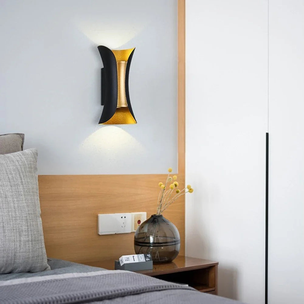 Applique murale — LED moderne en aluminium étanche pour décoration extérieure