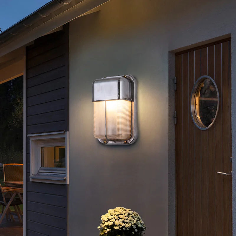 Applique murale — LED rétro imperméable en aluminium idéale pour extérieur et intérieur