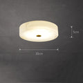 Plafonnier — Circulaire en marbre luminaire nordique de luxe