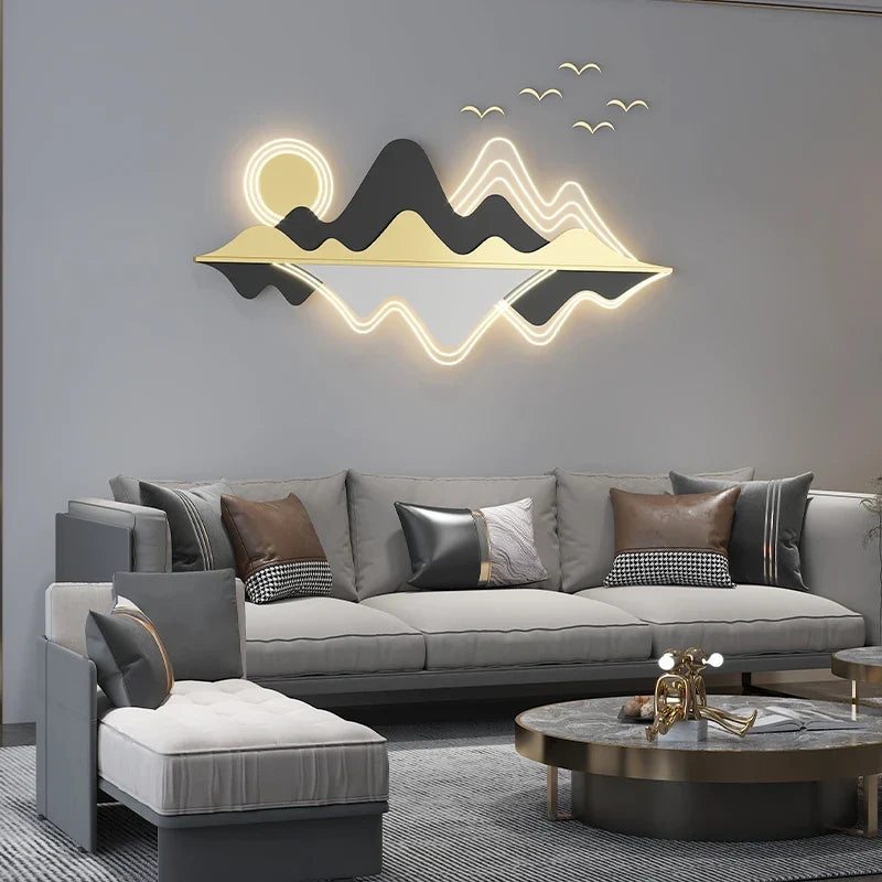 Applique murale moderne décorative pour intérieur créatif et élégant Éléa Envol - Présence Moderne & Harmonie Intérieure