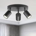 Spot — Sur rail gu10 à LED avec têtes réglables pour éclairage intérieur