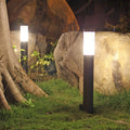 lampe extérieure en acier inoxydable pour jardin et allée
