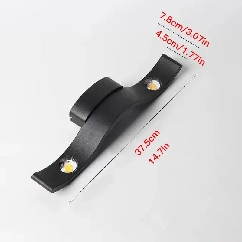 Applique murale — 9W/15W applique murale LED lumière jardin applique IP65 extérieur étanche lampe luminaire maison décoration éclairage couloir allée lumière
