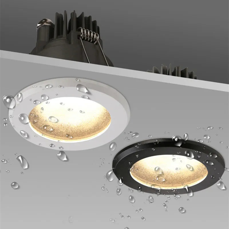 Spot — LED rond étanche en aluminium pour intérieur et extérieur