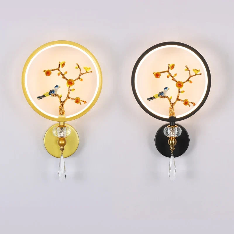 Applique murale cristal en led pour éclairage intérieur luxe Isaline Belvédère - Une Note Scintillante dans le Décor