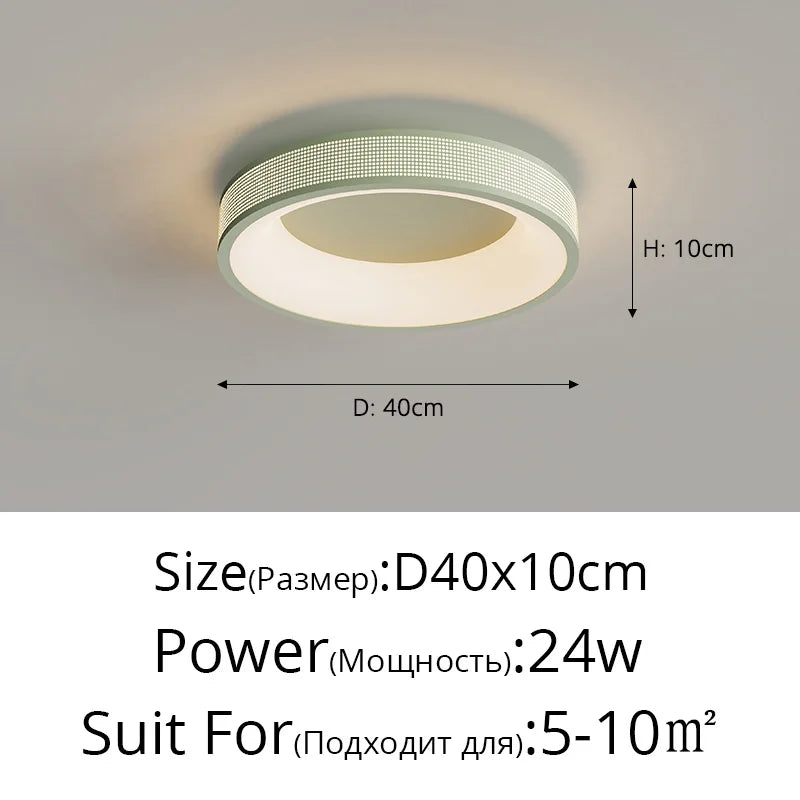 Plafonnier led style cercle carré décoratif Lionel Rythme - Un Accent Géométrique Raffiné