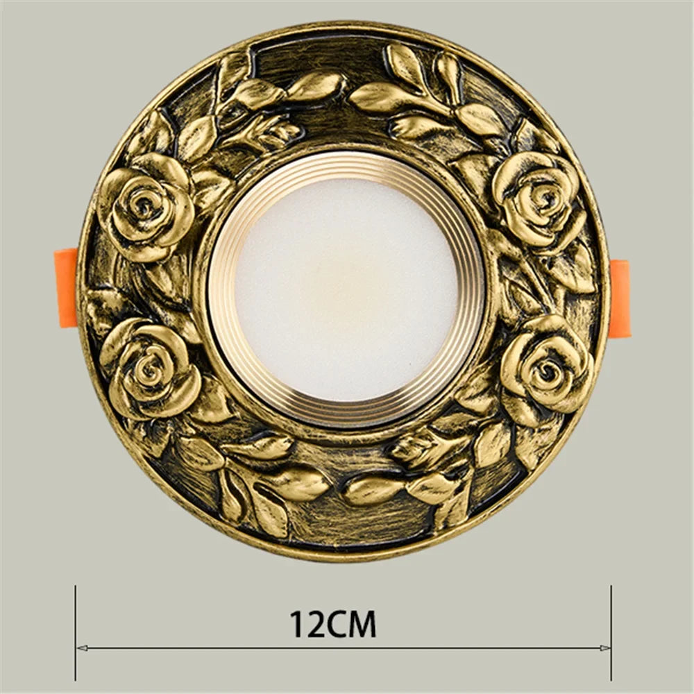 Spot led encastrable rétro pour décoration style campagnard Félicien Écho - Charme Rétro & Décor Singulier