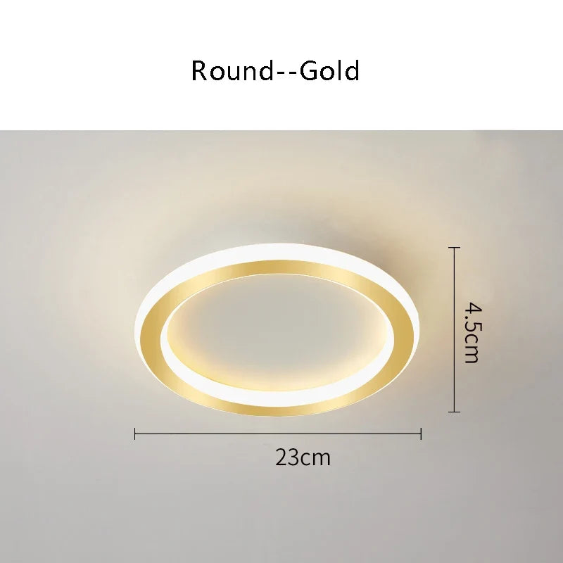 Plafonnier moderne pour extérieur design simple et élégant Fanny Auréole - Esprit Contemporain & Décor Élégant