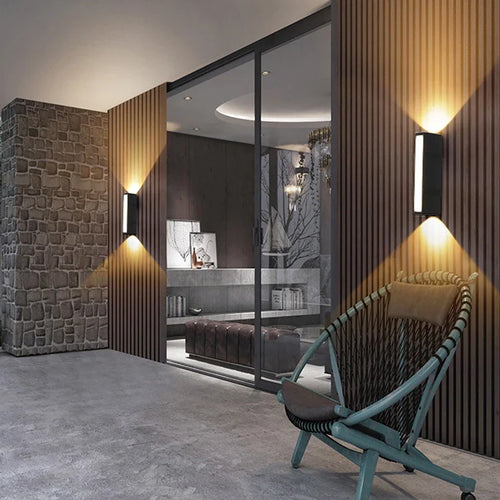 Applique murale — LED étanche design moderne pour intérieur et extérieur