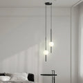 Suspension — Nordique Simple boule de verre suspension lumières salle à manger chambre décor lampe suspendue Restaurant Bar Suspension lustres éclairage