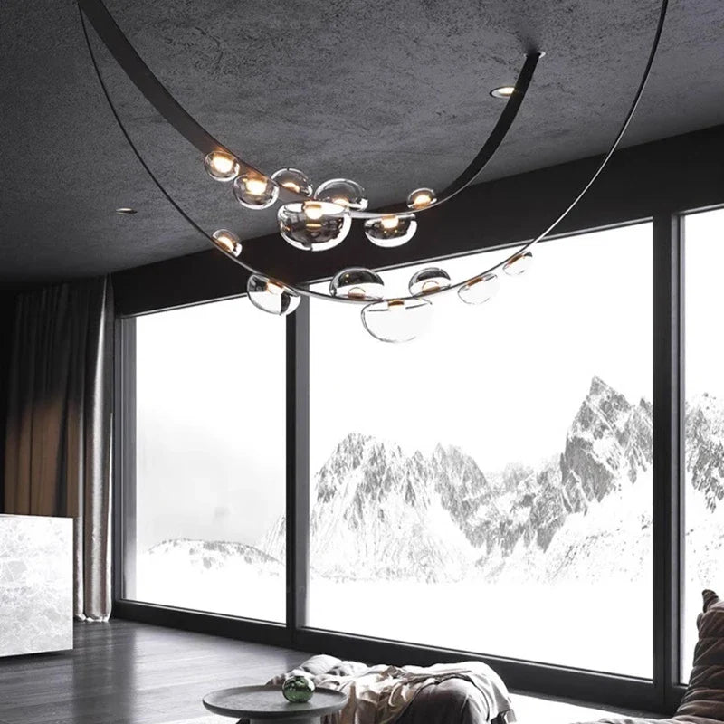 Lustre — Décoration fantaisie éclairage intérieur lampes suspendues