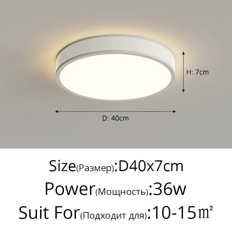 Plafonnier led style cercle carré décoratif Lionel Rythme - Un Accent Géométrique Raffiné