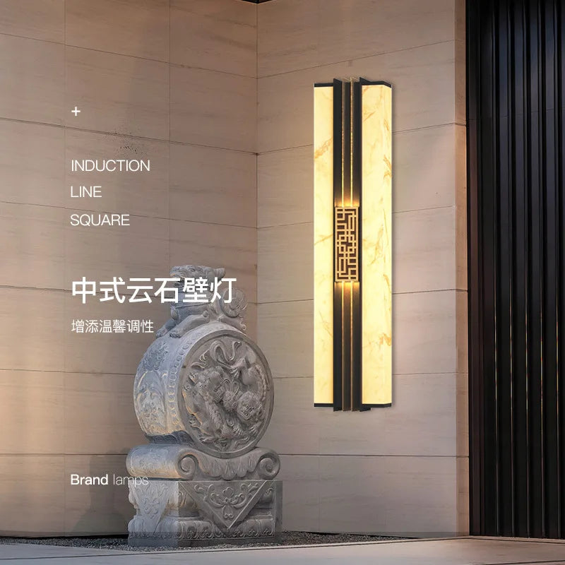 Applique murale — Extérieure rétro chinoise style jardin cour villa