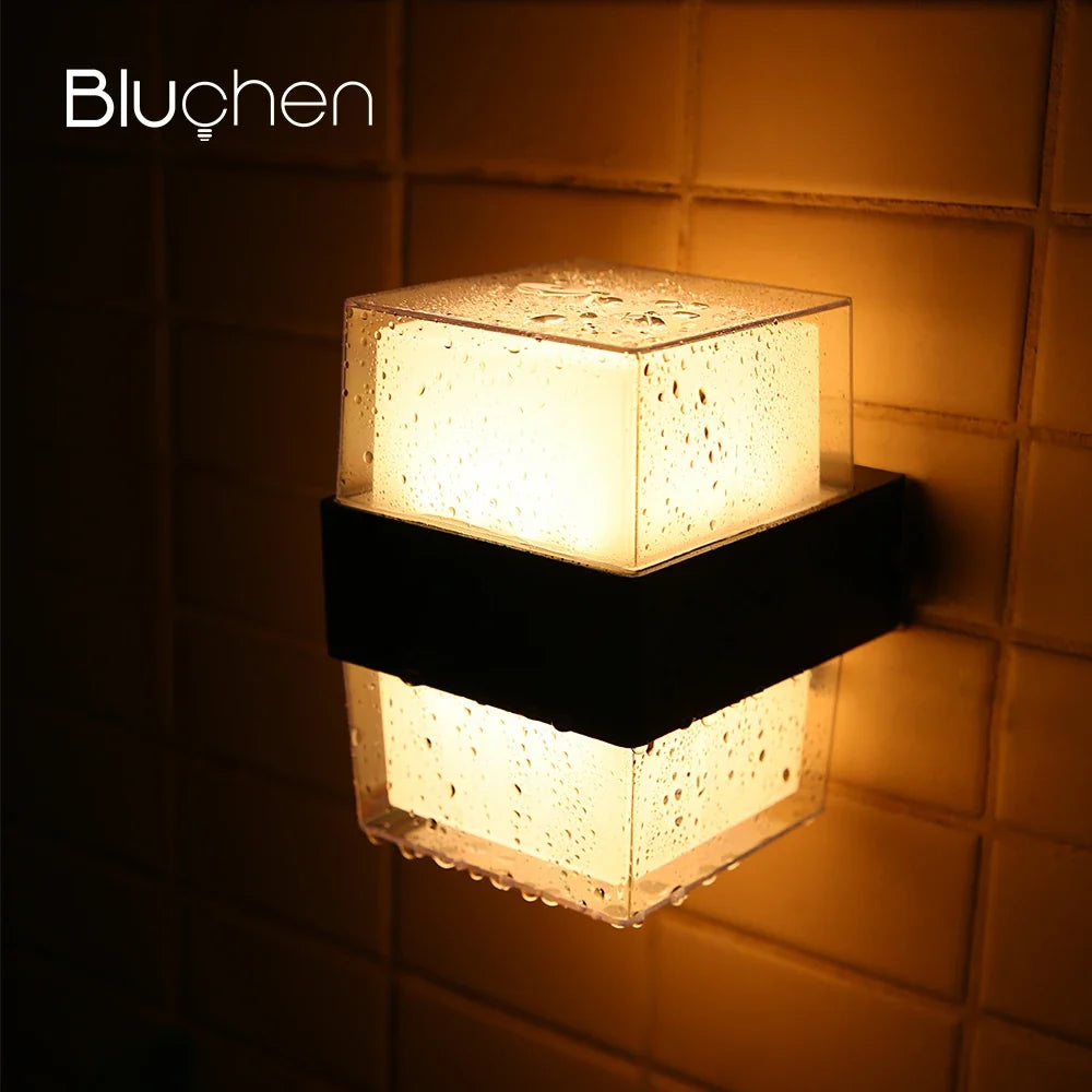 Applique murale — LED étanche moderne pour extérieur et intérieur
