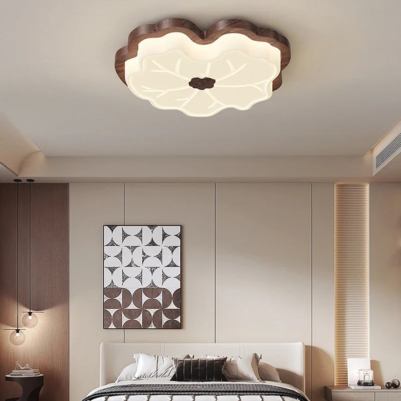 Lustre — Moderne en imitation bois design créatif éclairage intérieur