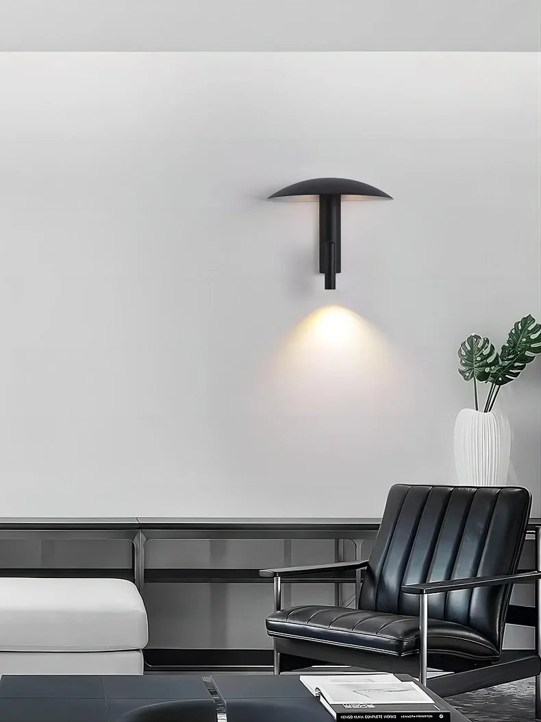 Applique murale led design champignon pour intérieur moderne Noé Galbe - Une Note Actuelle dans le Décor