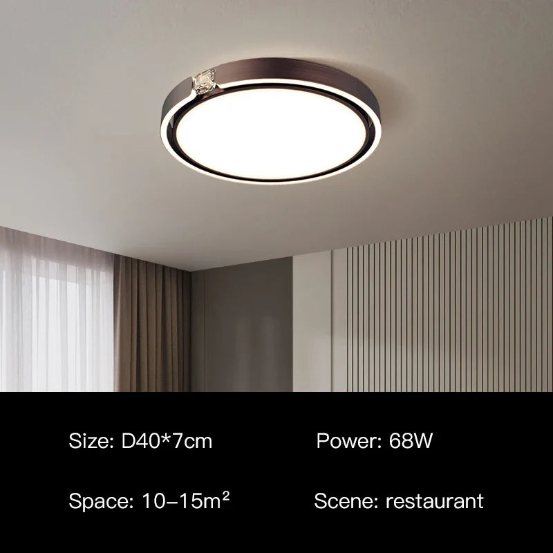 Plafonnier moderne à anneau design luxe pour intérieur Alma Matin en Anneau - Une Silhouette Tout en Rondeur