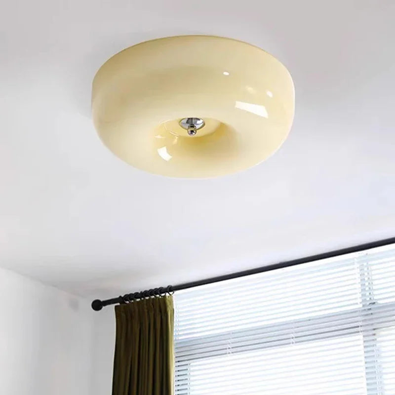 Plafonnier — Ancien verre LED bauhaus maison