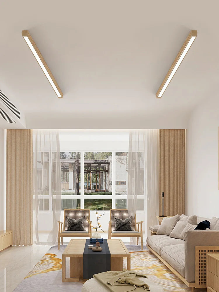 Plafonnier — Ligne murale allée couloir balcon sans lumière