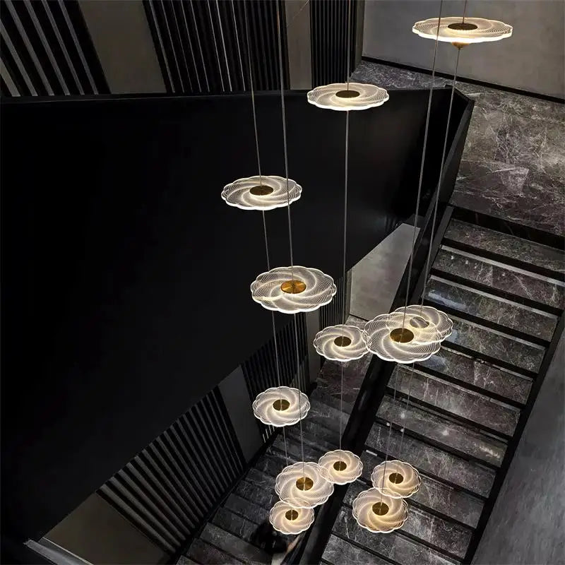 Lustre — Moderne à LED pour éclairage intérieur élégant