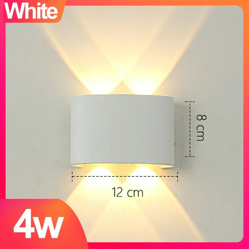 Applique murale — LED extérieur étanche aluminium haut bas zbw0010
