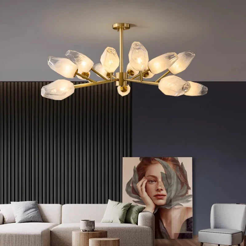 Lustre — Moderne pour éclairage intérieur suspendu