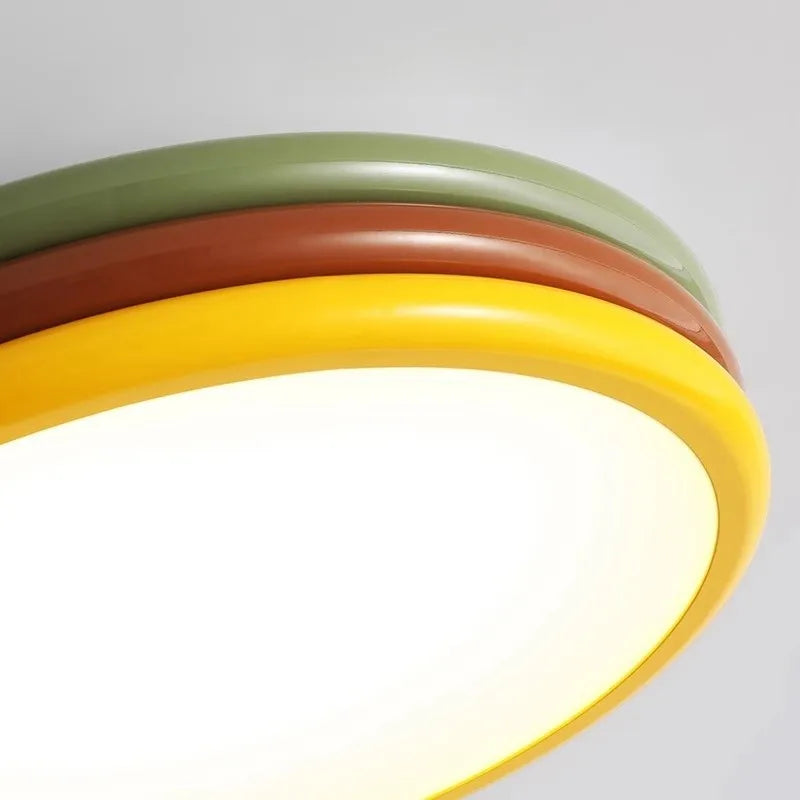 Plafonnier — LED pour enfant protection des yeux éclairage multicolore