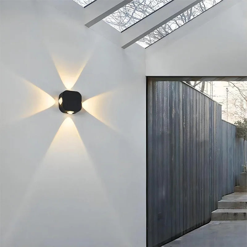 Applique murale led étanche moderne pour intérieur extérieur décoratif Isaline Vallée - Présence Moderne & Harmonie Intérieure