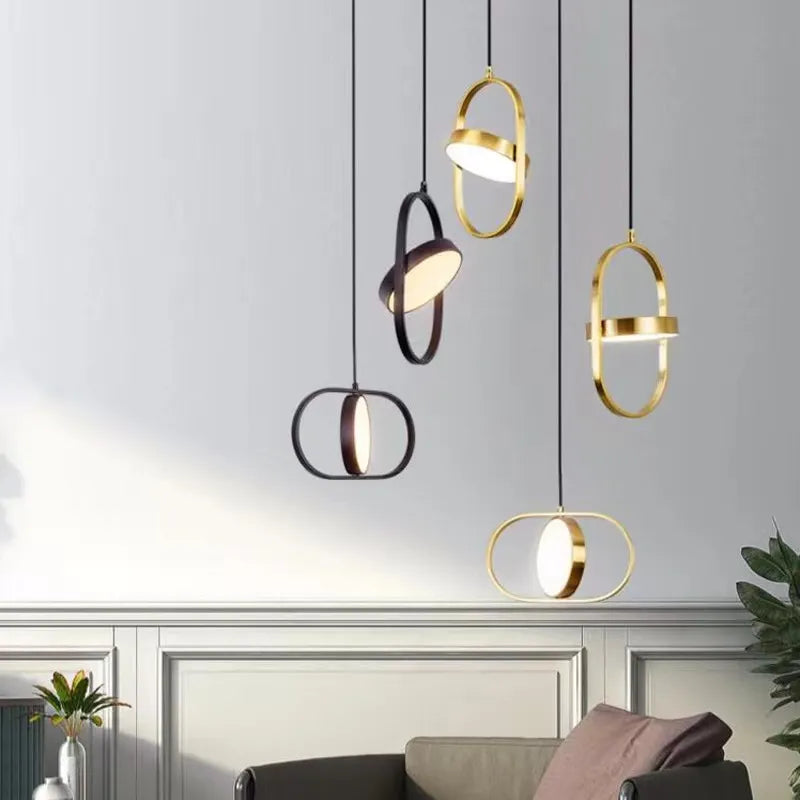 Plafonnier led rotatif au design moderne Galane Confluence - Une Note Actuelle dans le Décor