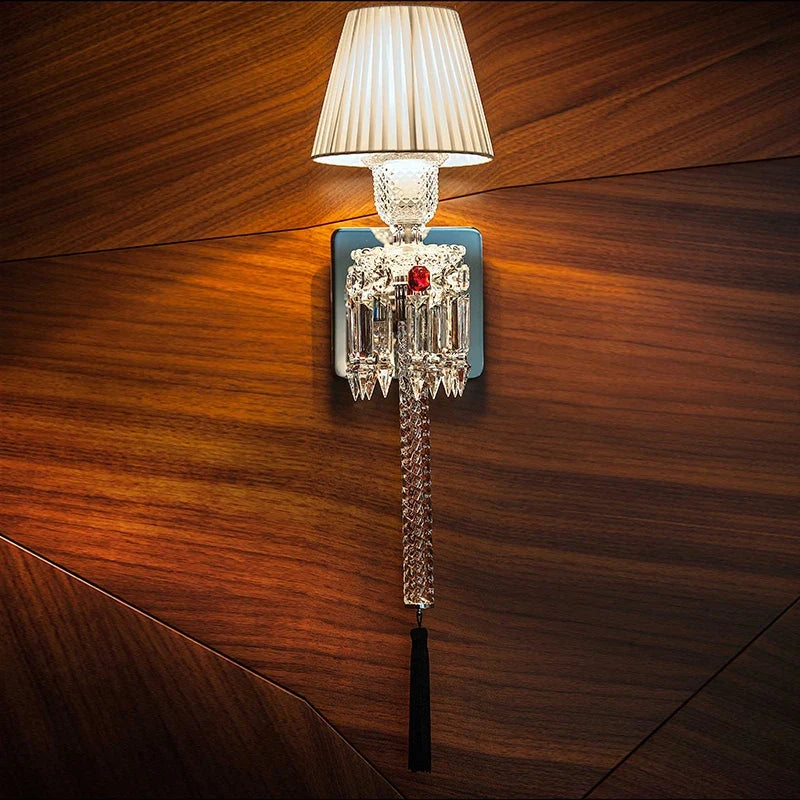 Applique murale moderne à led en cristal pour intérieur design Enora Éveil - Éclat du Cristal & Décor Singulier