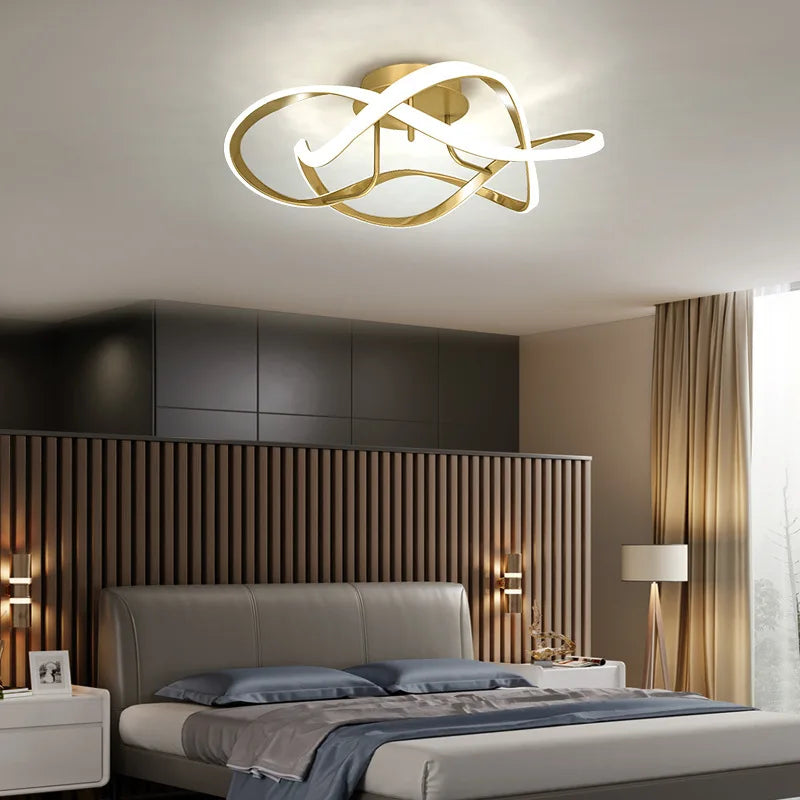 Plafonnier — LED modernes pour salon salle à manger couloir chambre cage à oiseaux intérieur décor à la maison