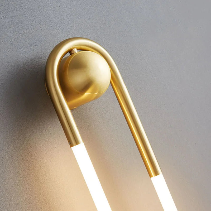 Applique murale — LED moderne forme ellipse pour décoration intérieure