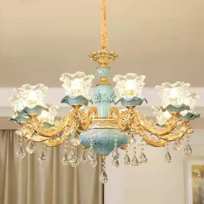Lustre — Sol duplex style européen céramique