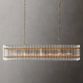 Lustre — Rectangulaire en cristal pour éclairage de luxe
