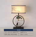 lampe de chevet rétro style chinois pour décoration intérieure