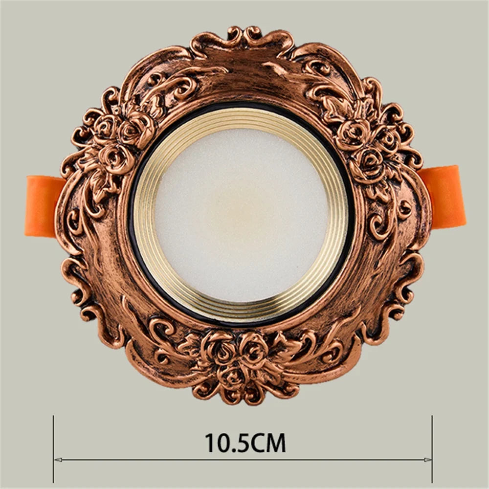 Spot led encastrable rétro pour décoration style campagnard Félicien Écho - Charme Rétro & Décor Singulier